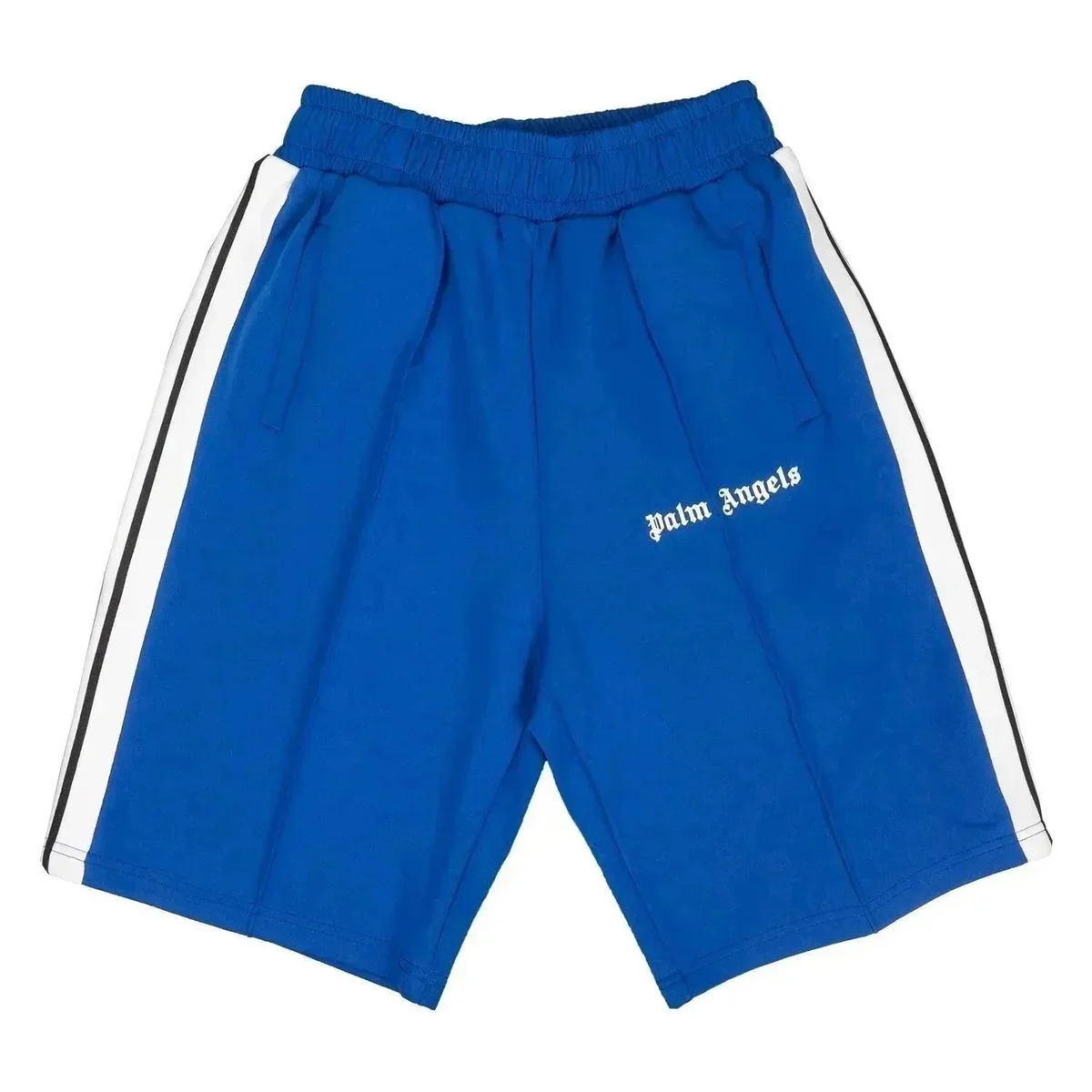 Palm Angels Palm Angels Track Royal Blue Shorts Blue - 1