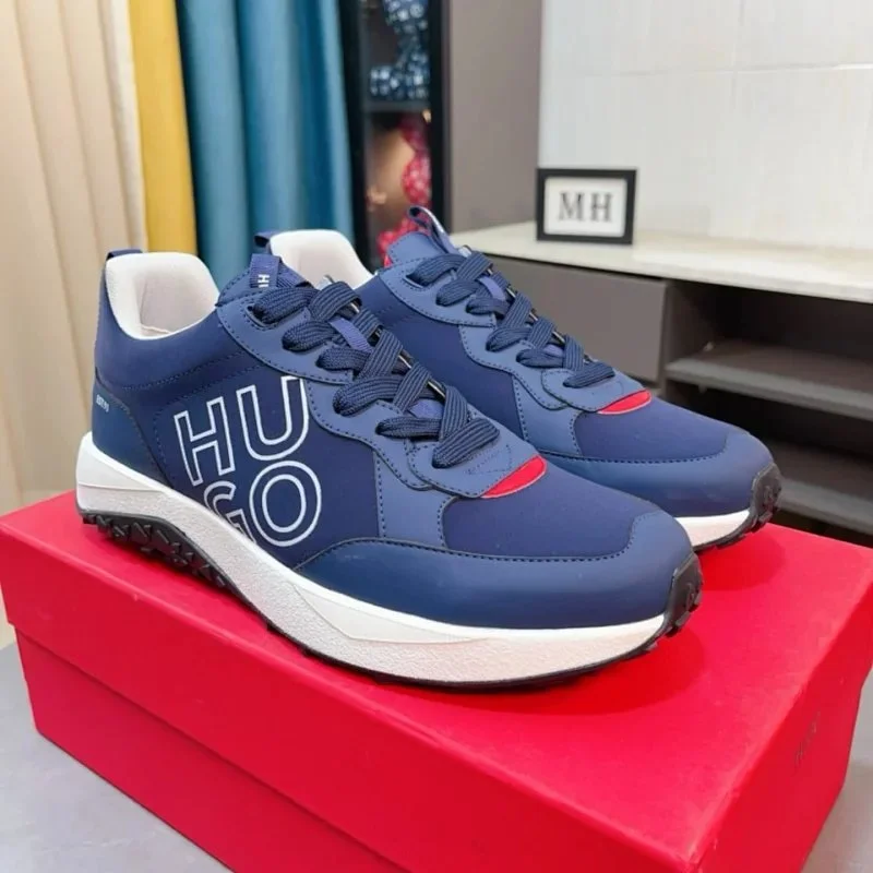 Hugo Boss Hugo Boss HUGO Blue & White Sneakers Blue - 1