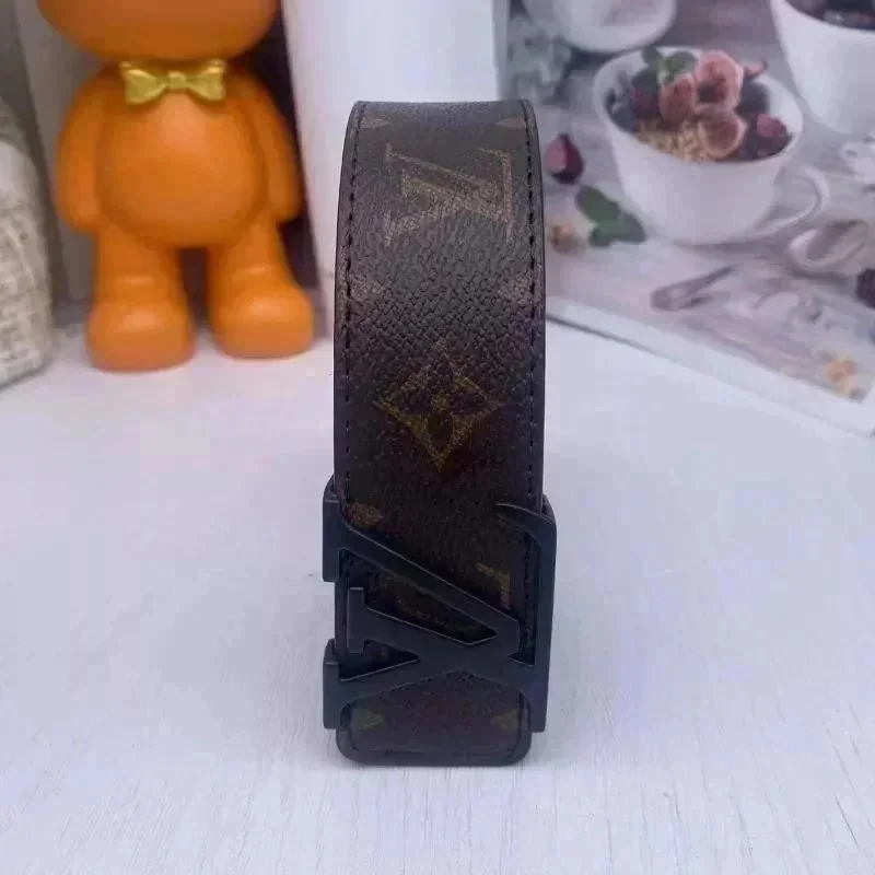 Louis Vuitton Louis Vuitton Monogram Brown Belt Brown