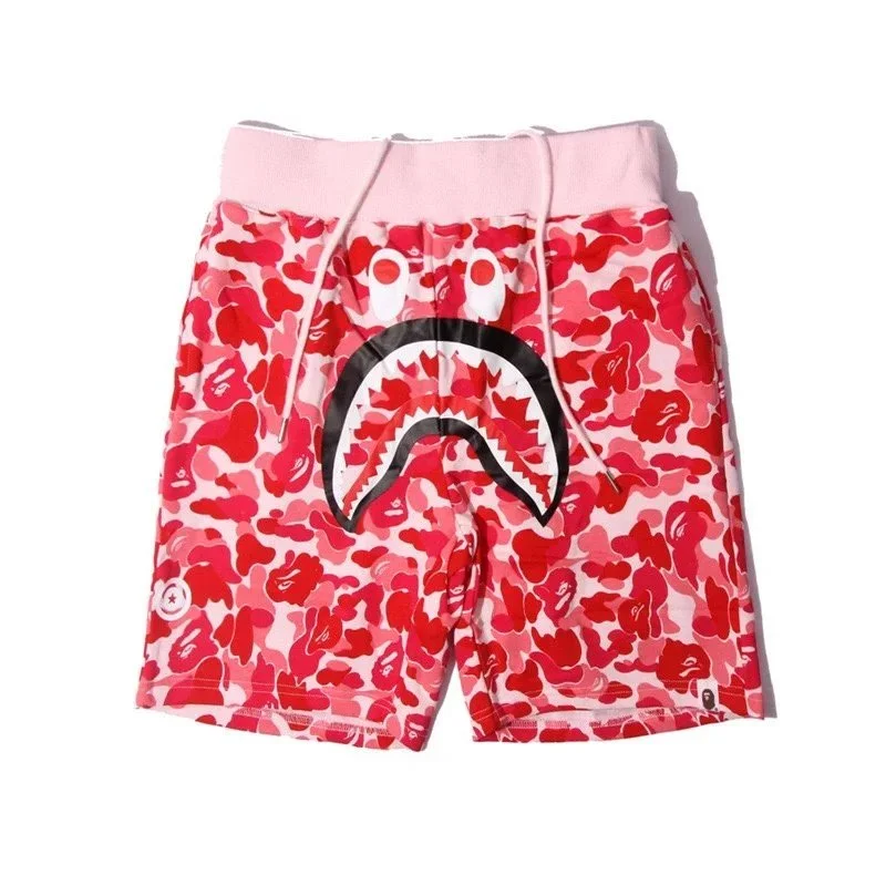 A Bathing Ape A Bathing Ape BAPE STA ABC Camo Pink Shorts Pink - 1