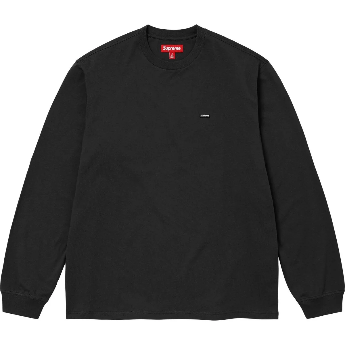 Supreme Supreme Black Box Logo Long Sleeve T-Shirt Black - 1