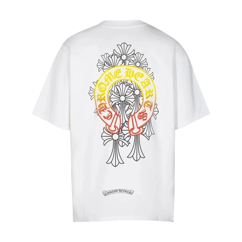 Chrome Hearts Chrome Hearts Floral Cross White T-Shirt White