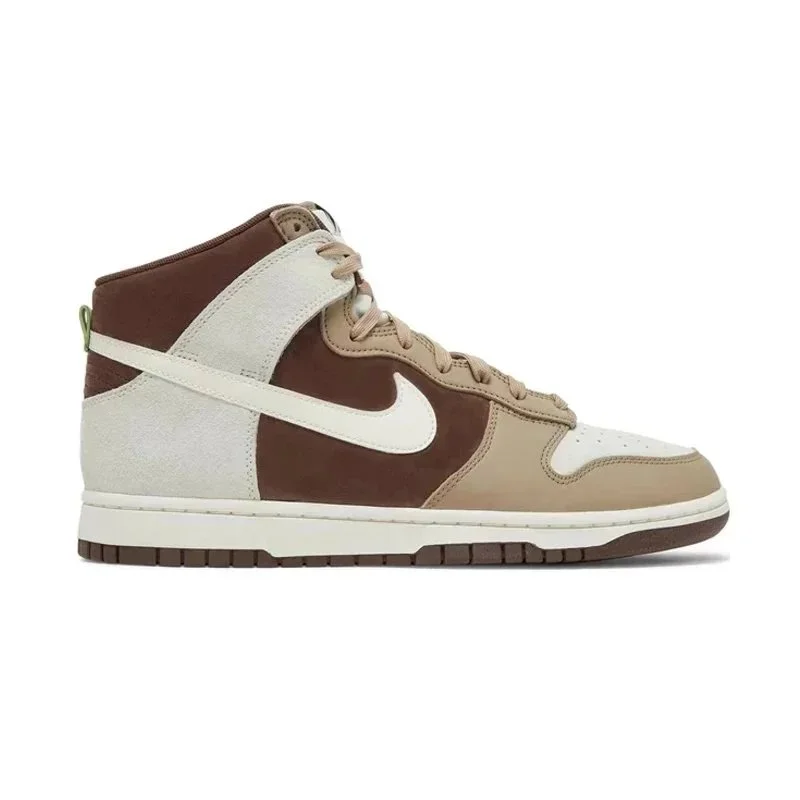 Nike Nike Dunk High Light Chocolate Sneaker Brown