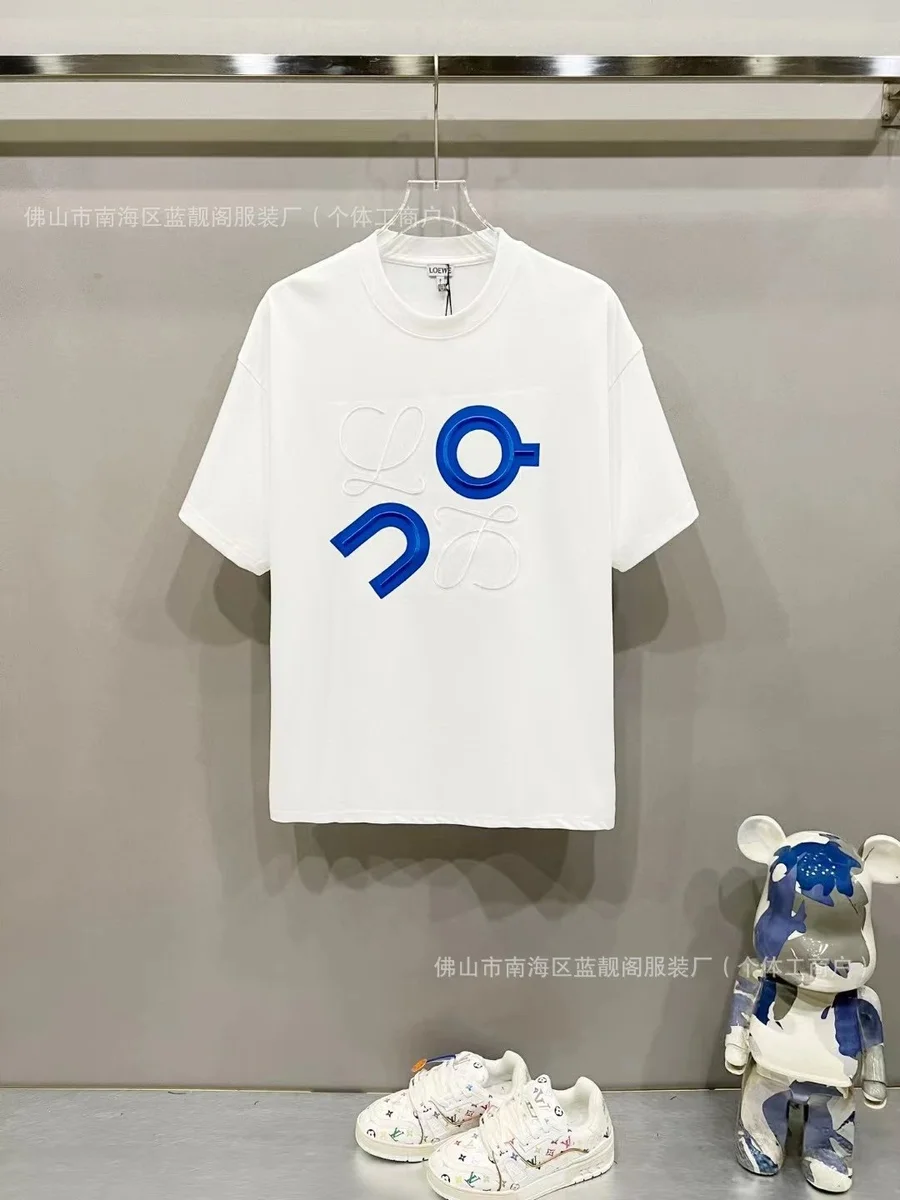 Loewe Loewe Anagram White T-Shirt White