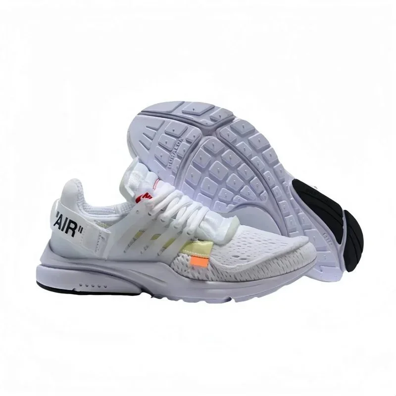 Nike Nike Air Presto White/Yellow Swoosh Sneakers White