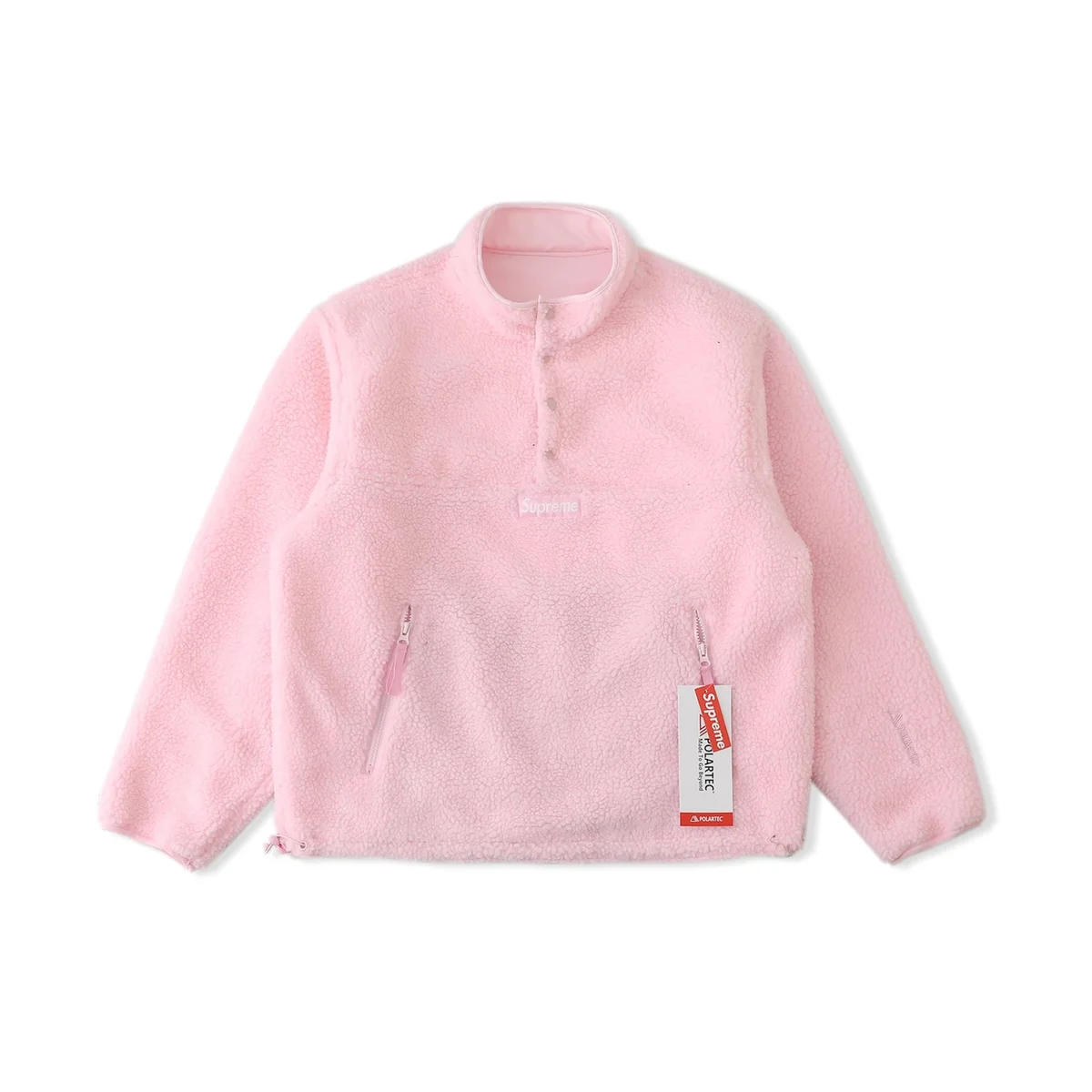 Supreme Supreme Polar Fleece Pink Jacket Pink - 1