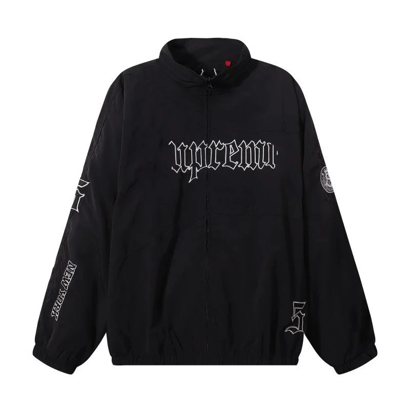 Supreme Stand Collar Jacket E2611 Black on the USFans Spreadsheet