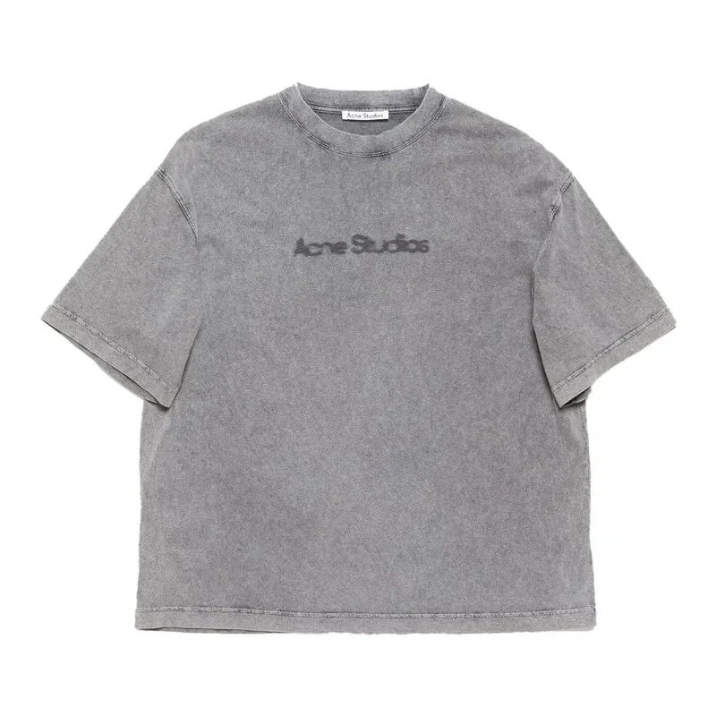 Acne Studios Acne Studios Grey Acid Wash T-Shirt Grey - 1