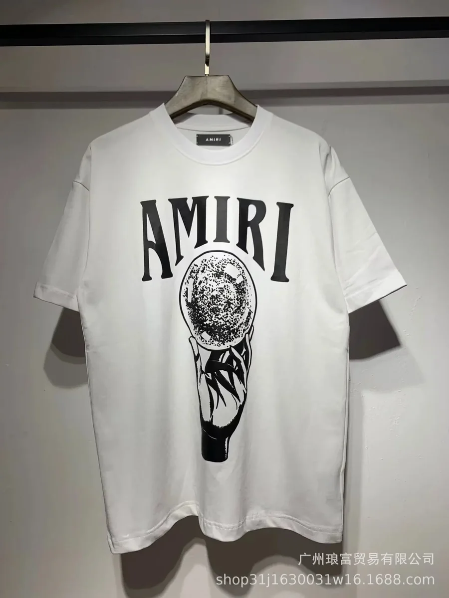 Amiri Amiri AMIRI Graphic T-Shirt White White - 1