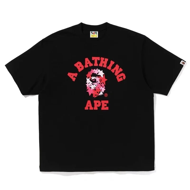 A Bathing Ape A Bathing Ape BAPE STA Black T-Shirt Black - 1