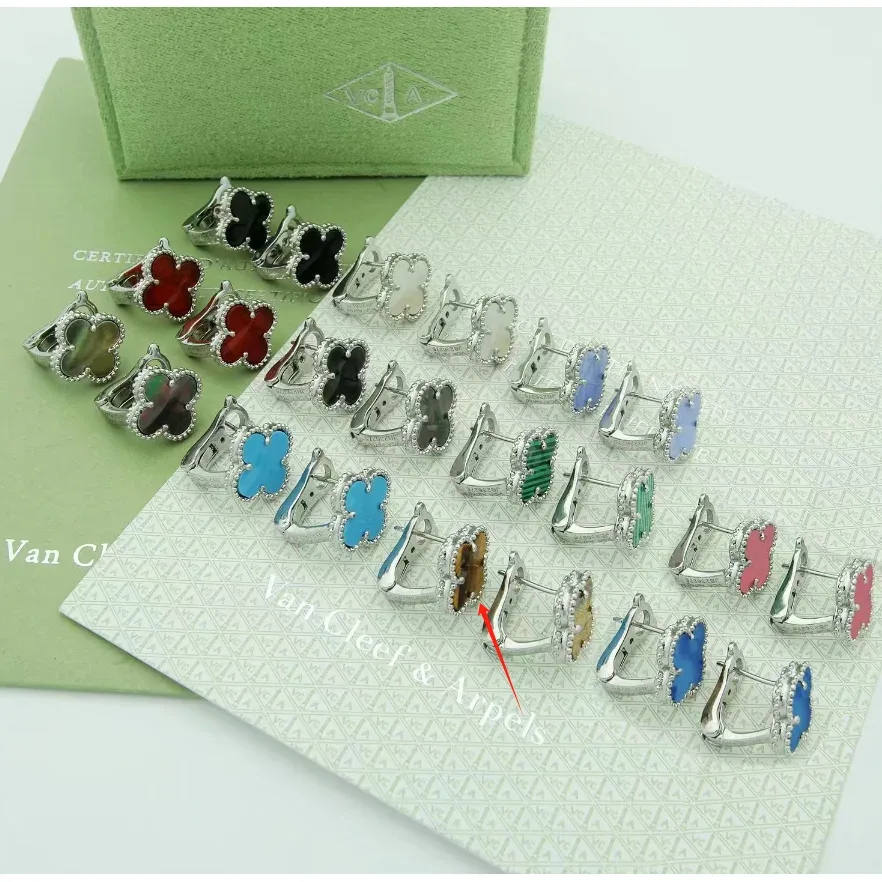 Van Cleef & Arpels Van Cleef & Arpels Alhambra Silver Colorway Earrings Silver - 1