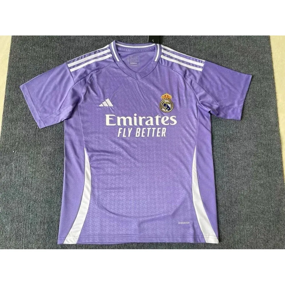 Adidas Adidas Champions League Purple/White Real Madrid T-Shirt Purple