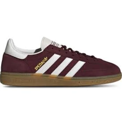 Adidas Adidas Spezial Burgundy White Sneakers Red - 1