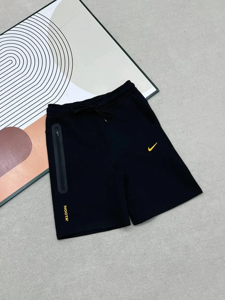 Nike Nike Nocta Black Yellow Shorts Black