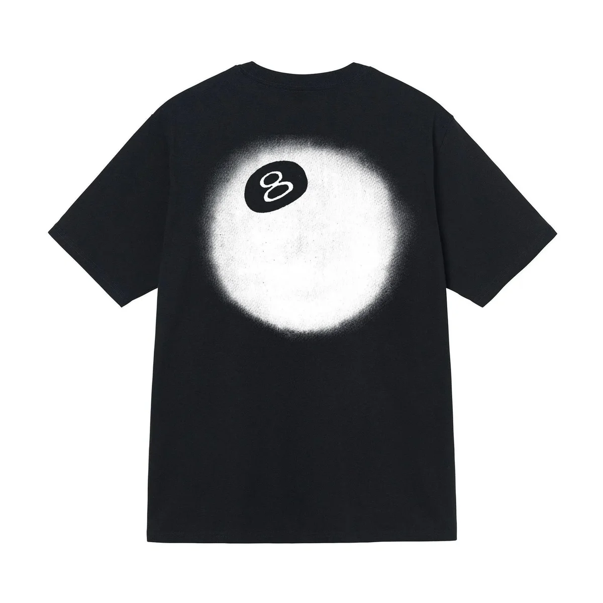 Other 8-Ball Graphic T-Shirt Black Gradient Black - 1