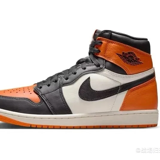 Nike Nike Air Jordan 1 High 2025黑扣碎 Sneakers Black - 1
