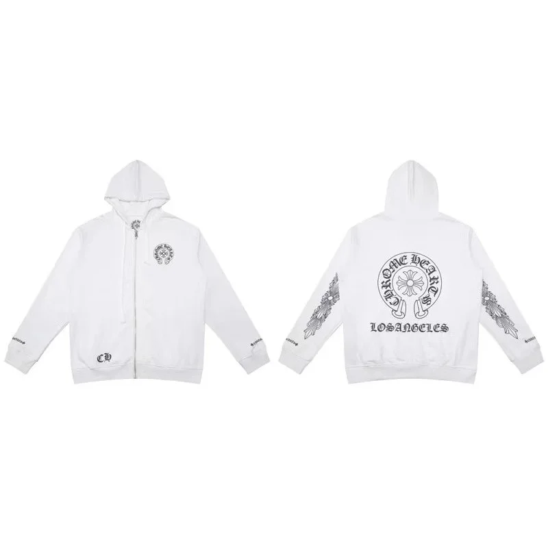 Chrome Hearts Chrome Hearts White Los Angeles Hoodie White - 1
