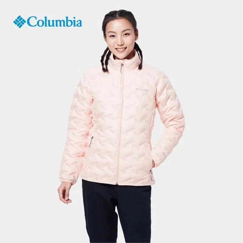 Columbia Columbia Women's Pink Lightweight Puffer Jacket Pink - 1