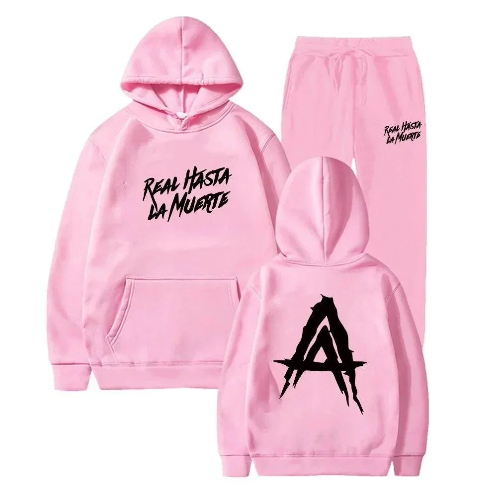 Other Pink 'Real Hasta La Muerte' Co-ord Set Pink - 1