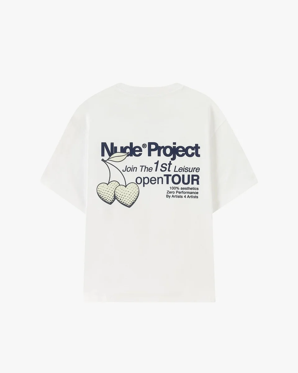 Other Nude Project White 'Join The 1st Leisure openTOUR' T-Shirt White - 1