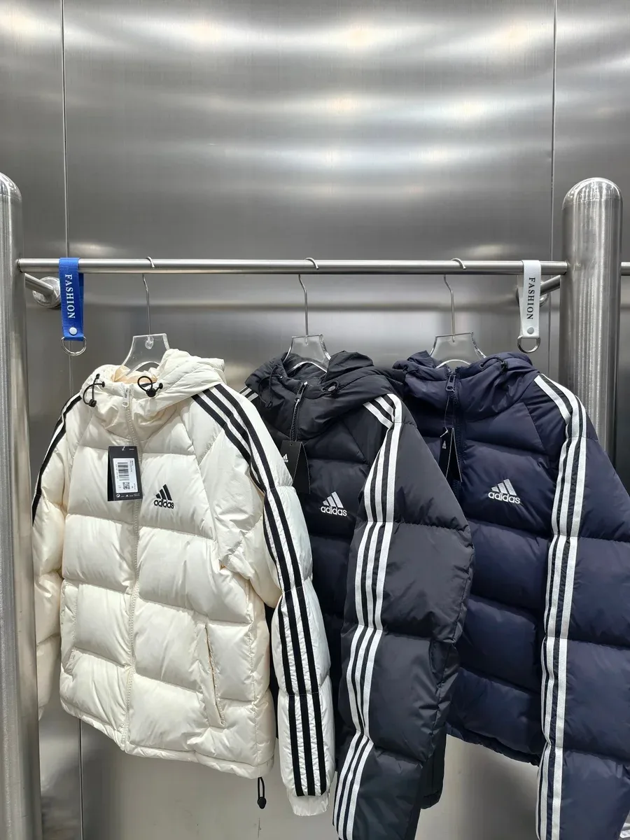 Adidas Adidas Classic Football Puffer Jacket Black/White Black - 1