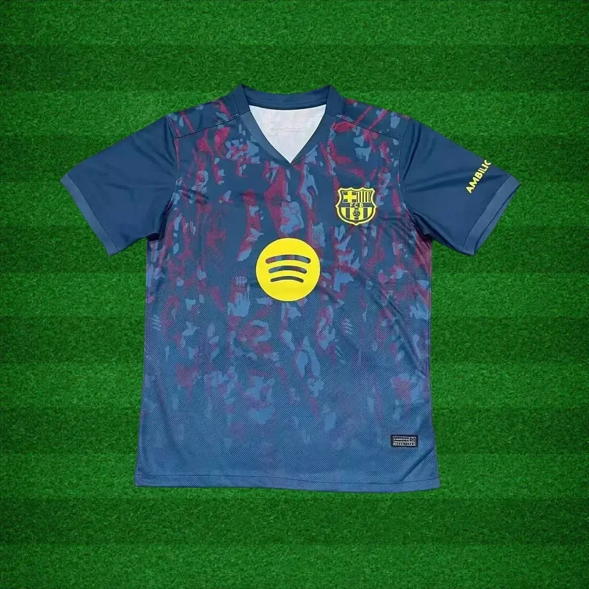 Nike Nike FC Barcelona 25/26 Yellow Label Jersey Blue - 1
