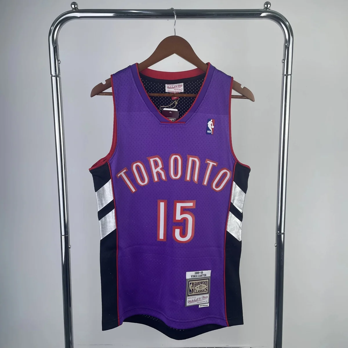 Mitchell & Ness Mitchell & Ness Toronto Raptors Vince Carter 15 Purple Jersey Purple - 1