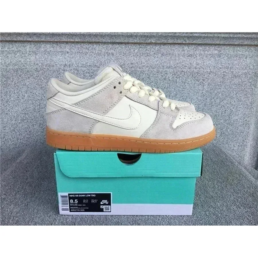 Nike Nike SB Dunk Low TRD Sail/University Red Sneakers White - 1