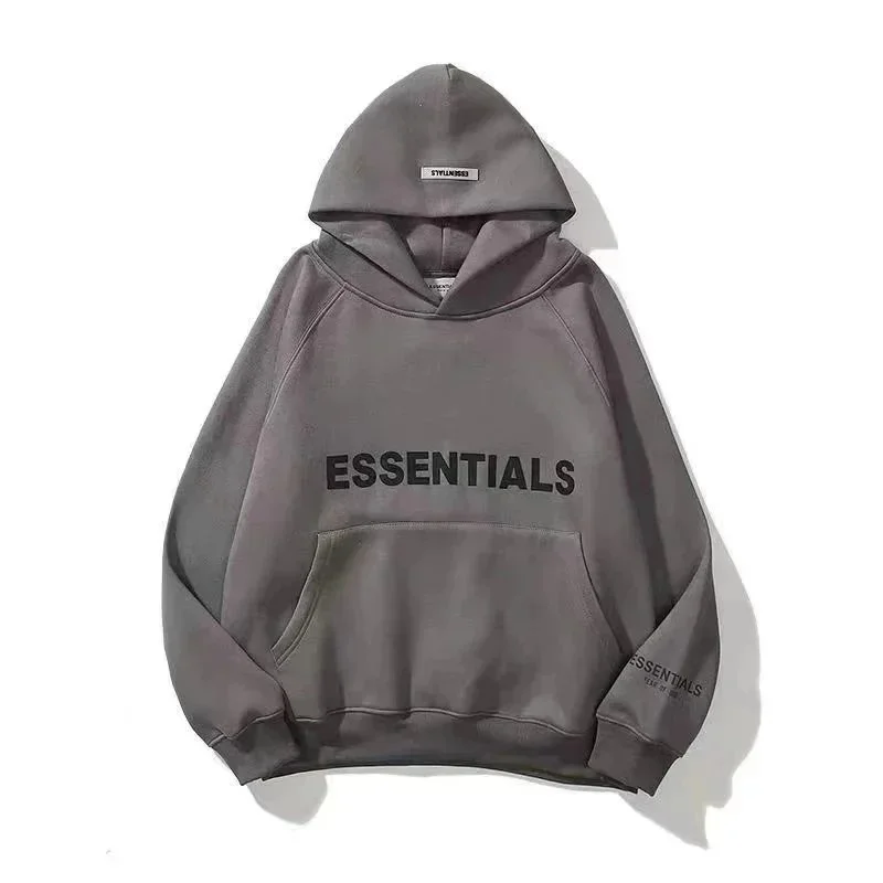 Essentials Essentials Grey Hoodie Grey - 1
