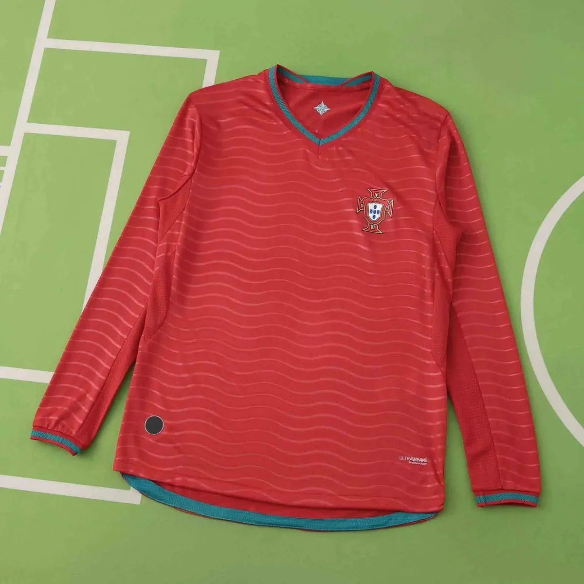 Adidas Adidas Classic Football Portugal Jersey Red Red - 1