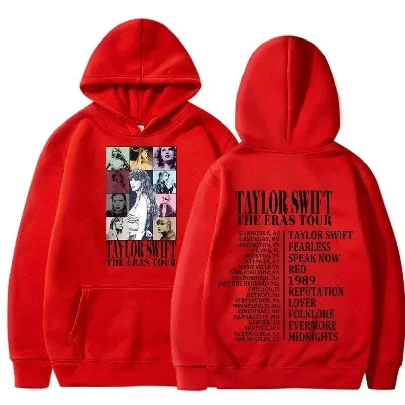 Other Taylor Swift The Eras Tour Red Hoodie Red - 1