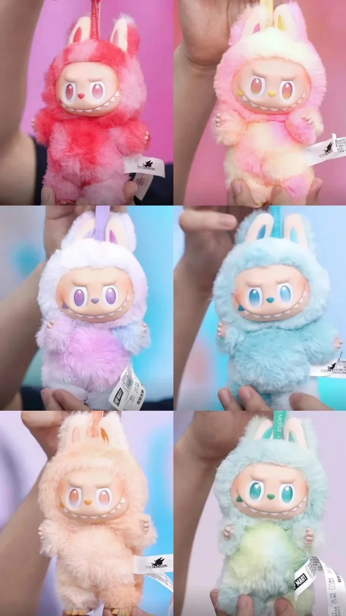 Pop Mart Pop Mart The Monsters Plush Keychain White