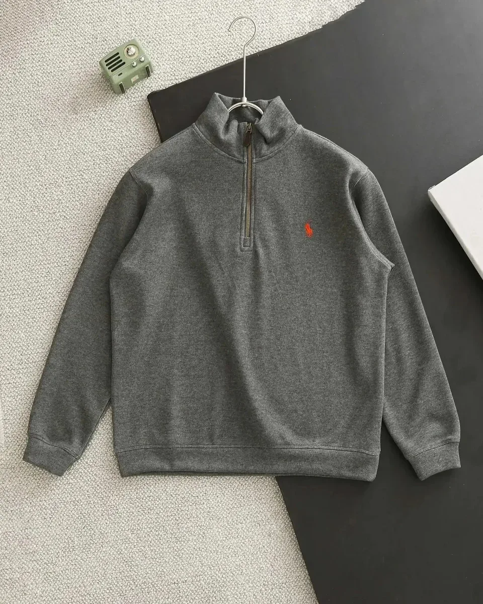 Polo Ralph Lauren Polo Ralph Lauren Quarter-Zip Sweater Grey Grey - 1