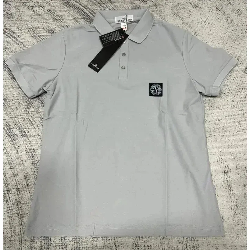Stone Island Stone Island Polo Shirt Slate Grey Grey