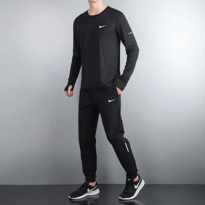 Nike Nike Air Set Black Tracksuit Black - 1