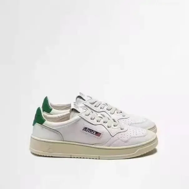 Other Autry White Green Low Sneakers White - 1