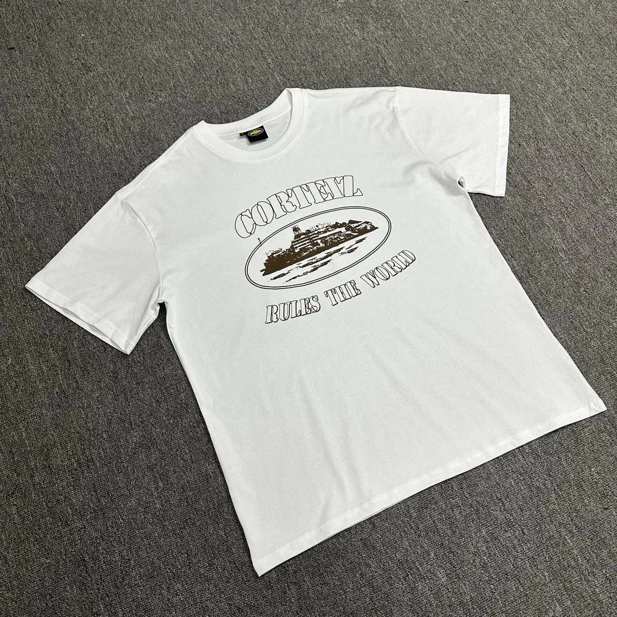 Corteiz Corteiz Rules The World White T-Shirt White