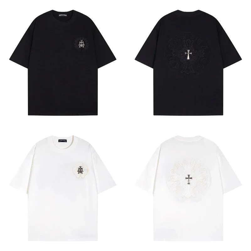 Chrome Hearts Chrome Hearts CH Cross Metal Cross Black T-Shirt Black