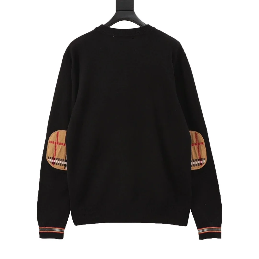Burberry Burberry Vintage Check Black Sweater Black