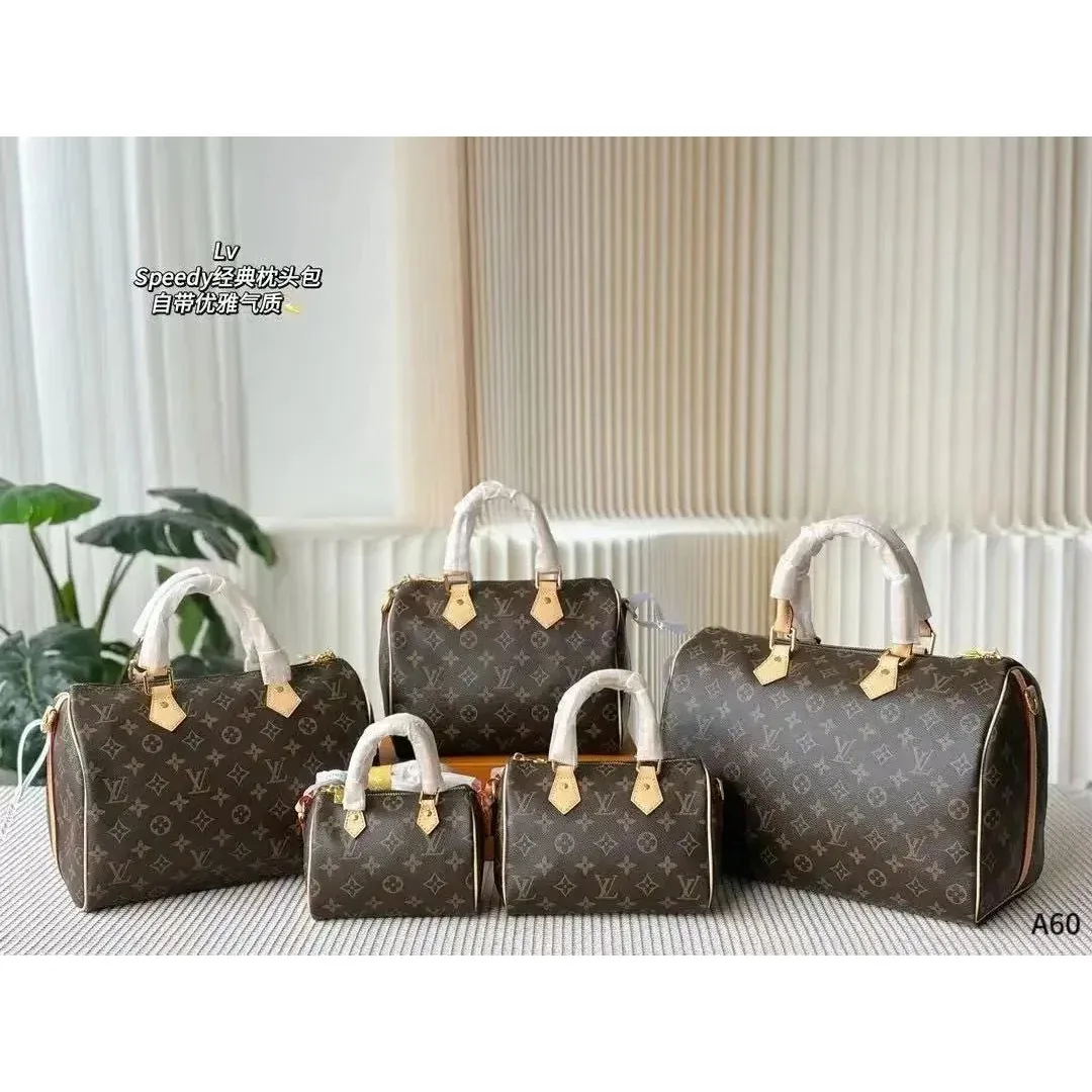 Louis Vuitton Louis Vuitton Speedy Classic Monogram Bag Brown Brown