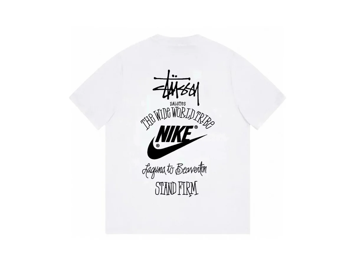 Stussy Stussy x Nike White T-Shirt White - 1