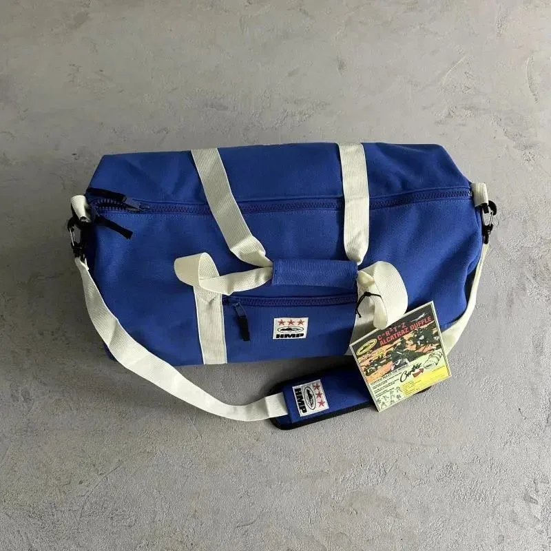 Corteiz HMP Blue HMP Duffle Bag Blue