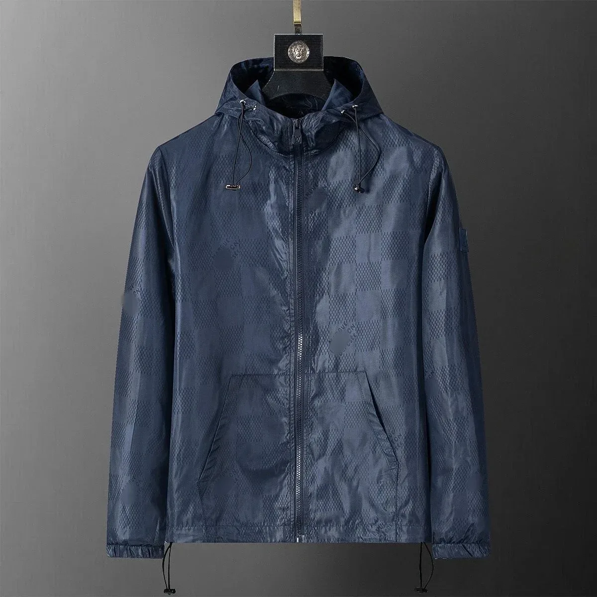 Louis Vuitton Louis Vuitton Monogram Hooded Jacket Navy Blue Navy