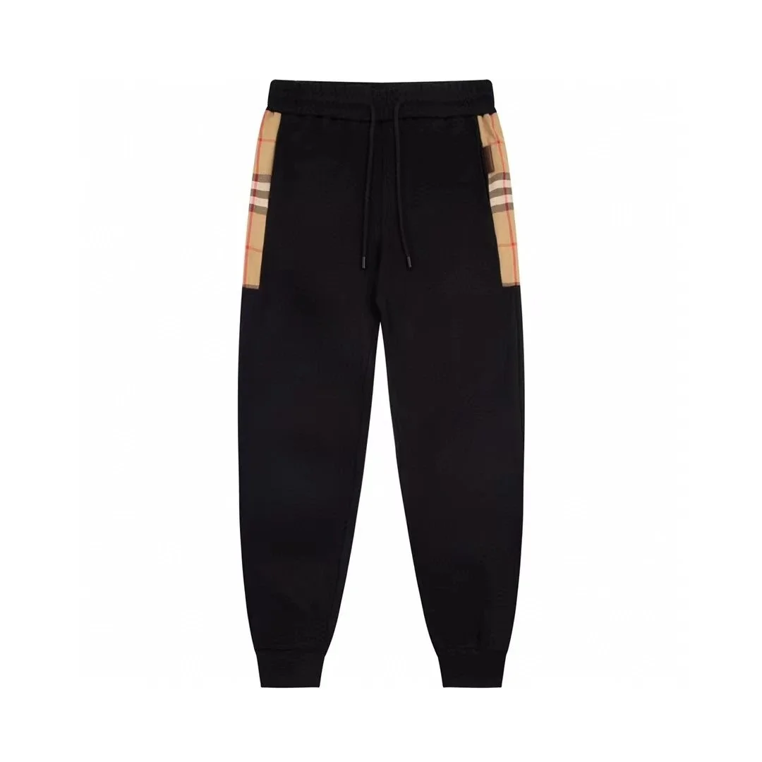 Burberry Burberry Vintage Check Black Jogger Pants Black