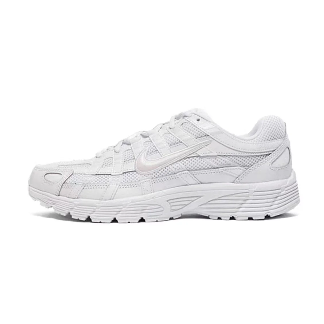Nike Nike P-6000 White/Silver Sneakers White