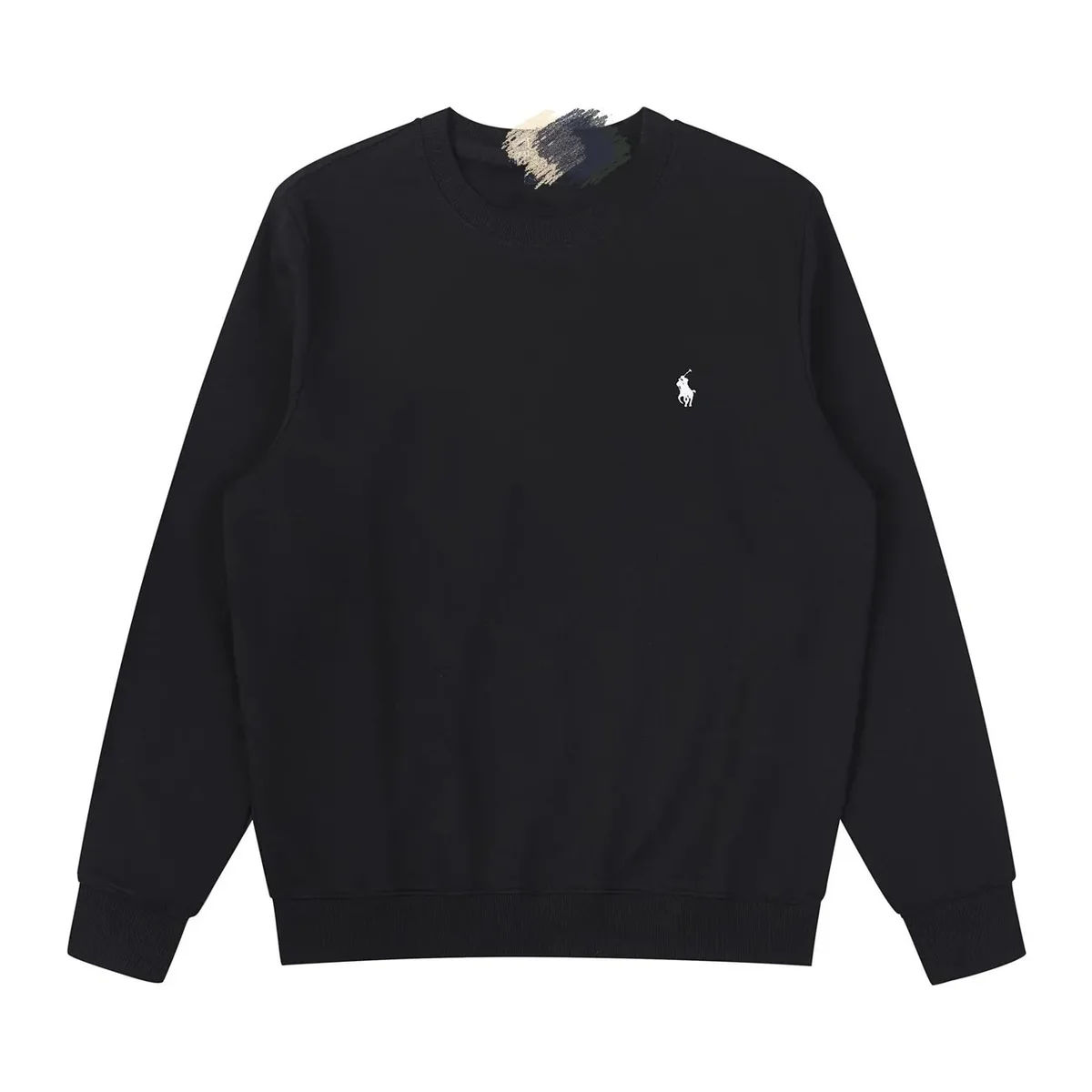 Polo Ralph Lauren Polo Ralph Lauren Classic Logo Black Sweatshirt Black - 1