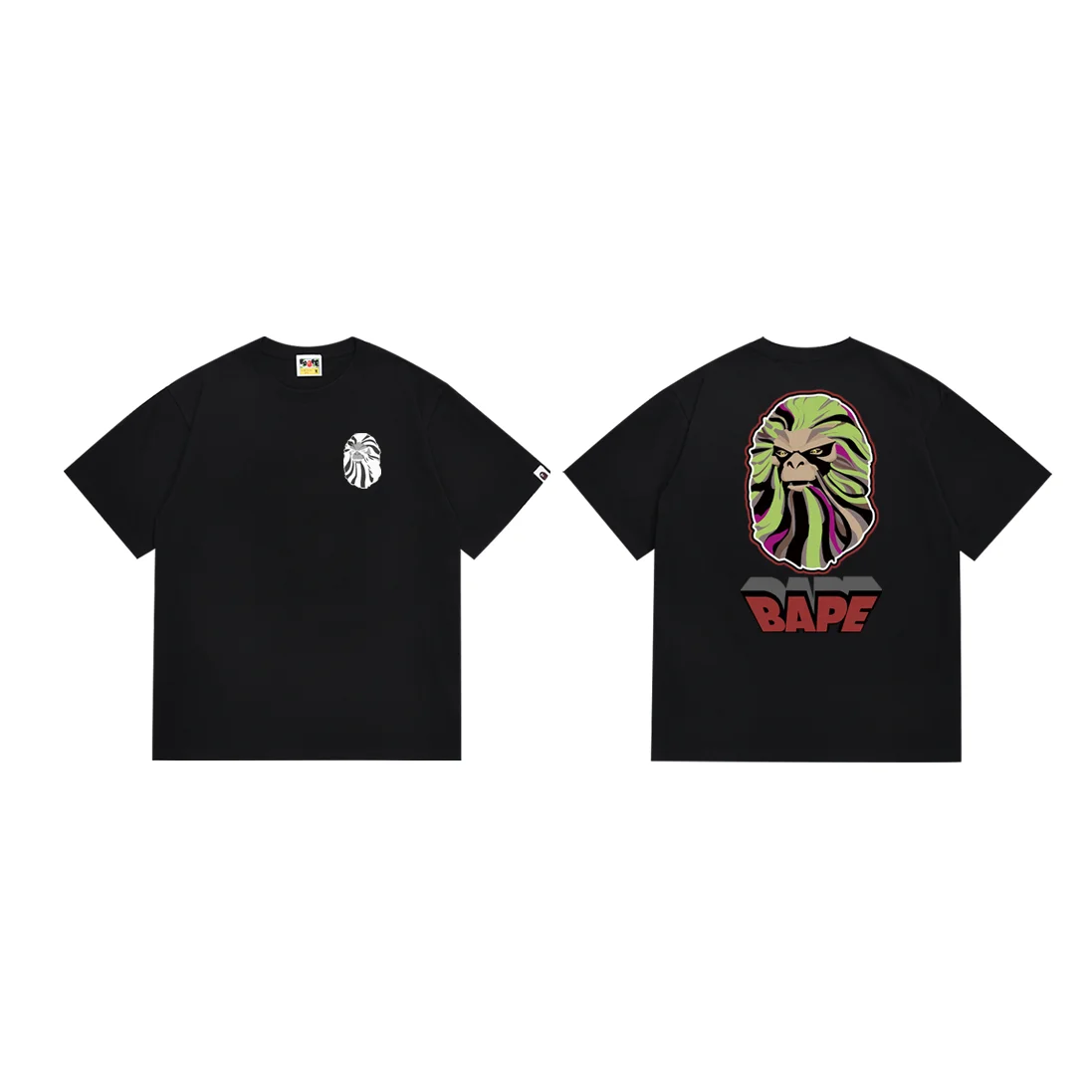 A Bathing Ape A Bathing Ape BAPE STA Black T-Shirt Black - 1