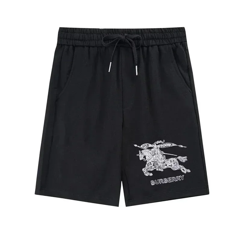 Burberry Burberry Black Equestrian Knight Shorts Black - 1