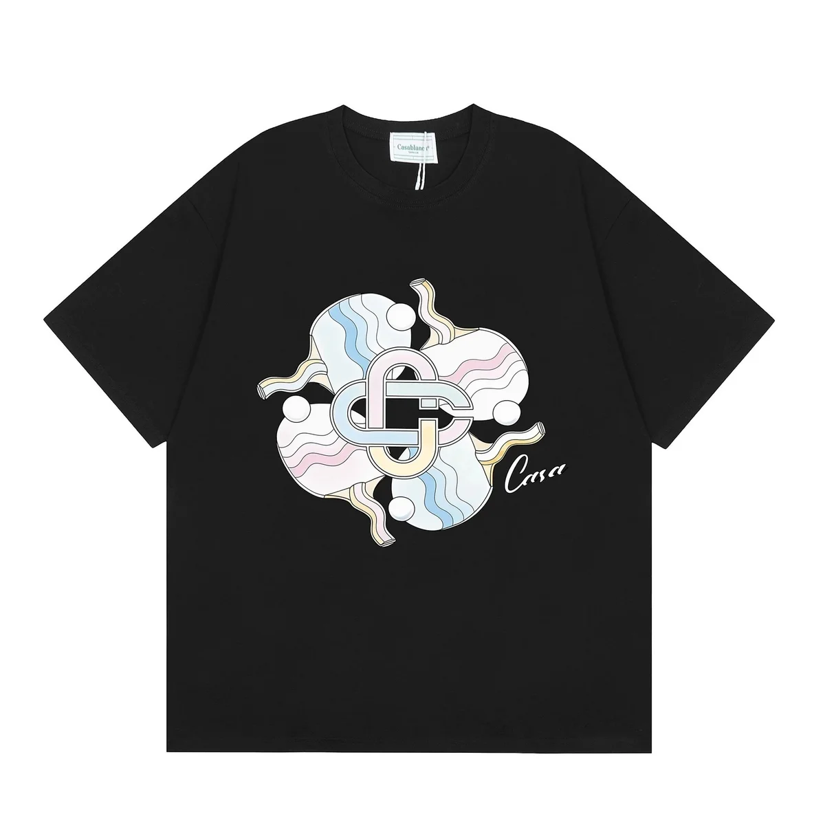 Other Casablanc c117 Black T-Shirt Black - 1