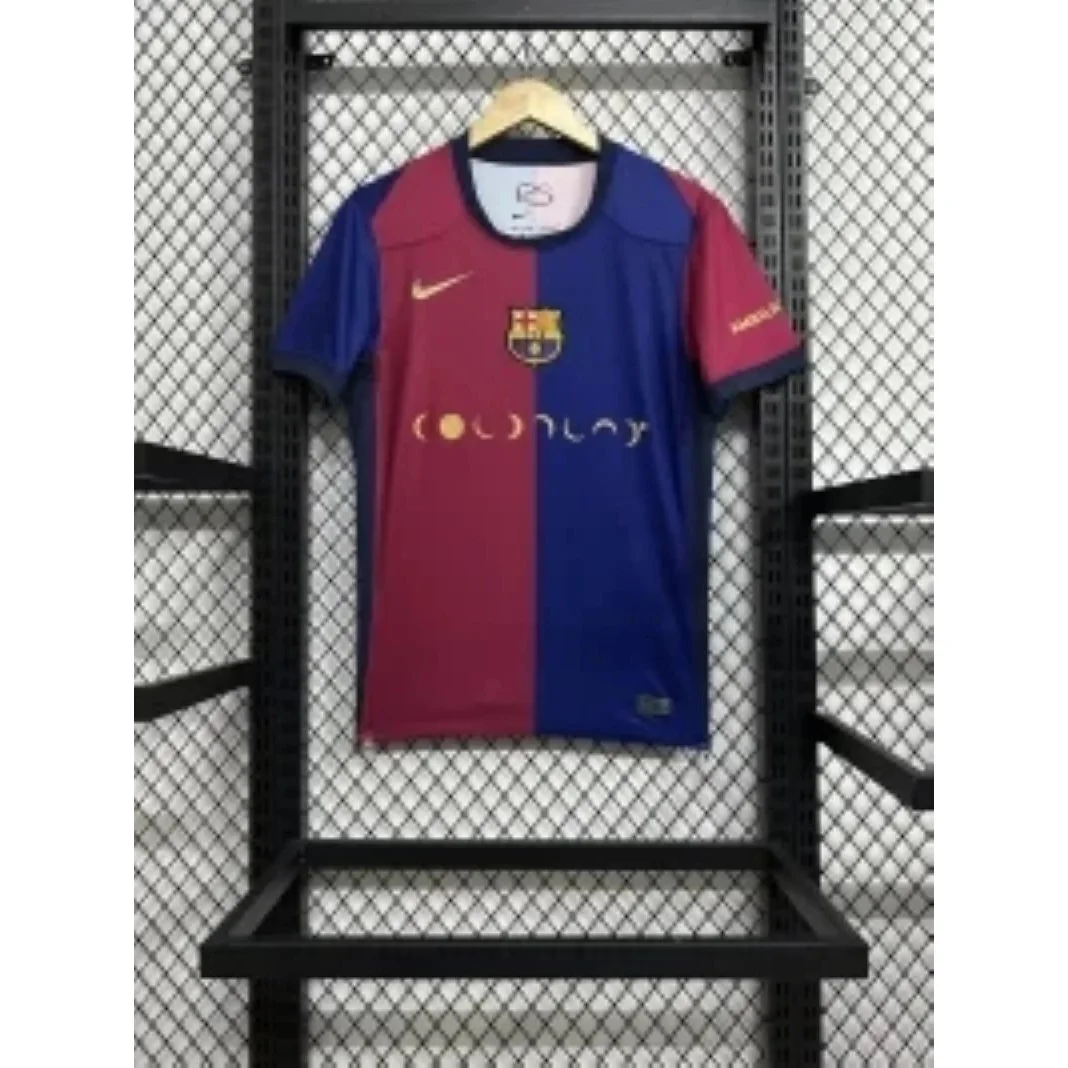 Nike Nike Red/Blue Split Soccer Jersey Multicolor